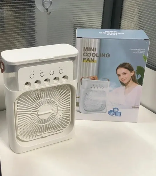 خرید پنکه رومیزی مه پاش USB Mini Cooling Fan کمصدا و قابل حمل
