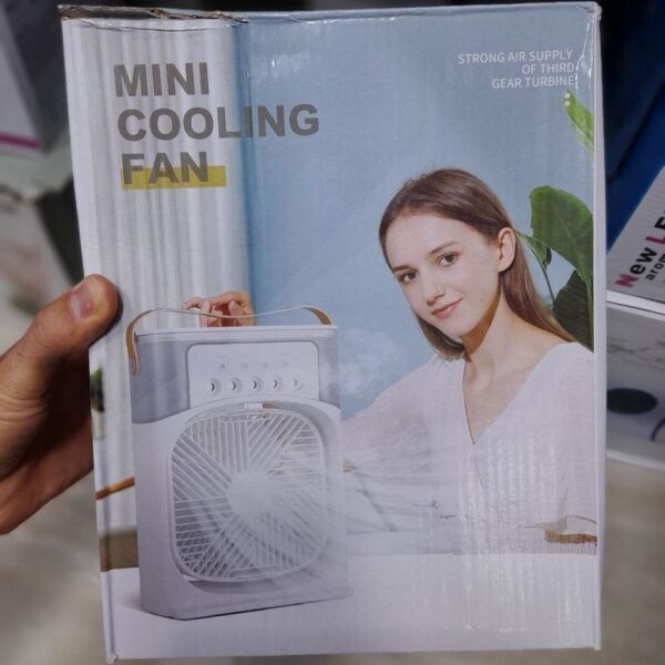 خرید پنکه رومیزی مه پاش USB Mini Cooling Fan کم‌صدا و قابل حمل