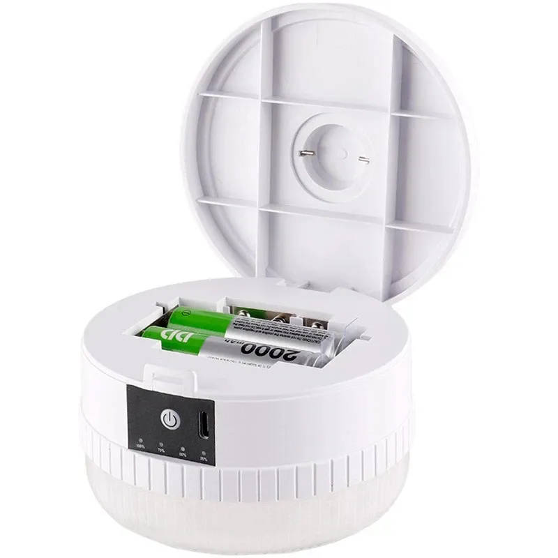 چراغ شارژی آویز چادر دیپی DP-7823 ۸۰ وات مهتابی