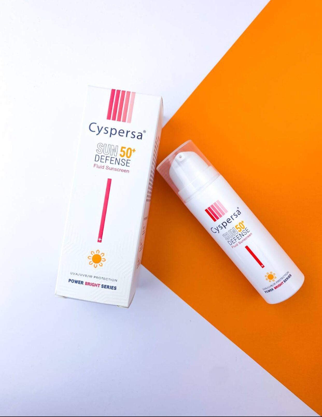 فلوئید ضد آفتاب ضدلک SPF50 سیسپرسا