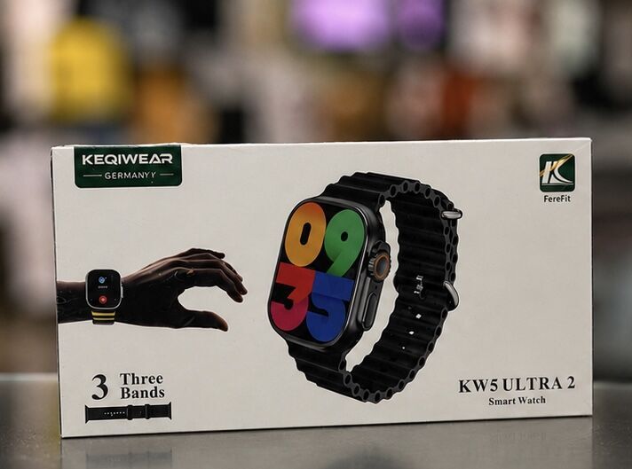 خرید ساعت هوشمند KW5 Ultra 2 با سه بند قابل تعویض